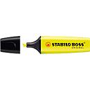 Textmarker STABILO® BOSS Original, Keilspitze, lichtbeständig, schnell trocknend, gelb, 10 Stück
