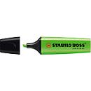 Textmarker STABILO® BOSS Original, Keilspitze, lichtbeständig, schnell trocknend, grün, 10 Stück