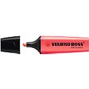 Textmarker STABILO® BOSS Original, Keilspitze, lichtbeständig, schnell trocknend, rot, 1 Stück