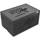 Thermobox Kängabox® Professional GN 1/1, Volumen 39 l, Unterfassgriffe, stapelbar, mit Deckel, EN 10/2011, L 600 x B 400 x H 290 mm, EPP, schwarz