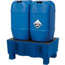 Tina de recolha com 4 pés para bidão de 60 litros ou recipientes pequenos