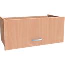 Tiroir à dossiers suspendus ALICANTE, l. 800 x P 400 x H 384 mm, coloris hêtre