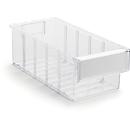Tiroir de rangement 3015, l. 300 x P 132 x H 100 mm, 2,5 L, transparent