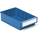 Tiroir de rangement 3020 TRESTON, l. 186 x P 300 x H 82 mm, 3 l, bleu