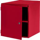Tiroirs inférieurs Manuflex, pour établi Profi de profondeur 700 mm, rouge rubis