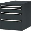 Tiroirs inférieurs Manuflex, pour P 800 mm, anthracite