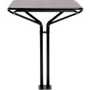 Tisch Bistro 80X80 Tischplatte lackiert schwarz