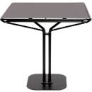 Tisch Bistro 80X80 Tischplatte Metall schwarz