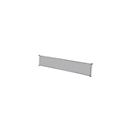 Tisch-Trennwand Aluna, 1200 x 400 mm, grau