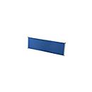 Tisch-Trennwand Aluna, 1200 x 600 mm, blau