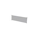 Tisch-Trennwand Aluna, 1200 x 600 mm, grau