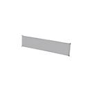 Tisch-Trennwand Aluna, 1600 x 600 mm, grau