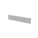 Tisch-Trennwand Aluna, 1800 x 600 mm, grau