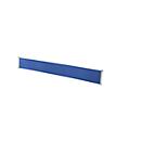 Tisch-Trennwand Aluna, 2000 x 400 mm, blau