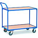 Tischwagen mit 2 Etagen, 1000 x 600 mm