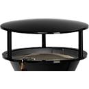 Toit, pour cendrier sur pied, en plastique, anthracite