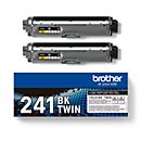 Toner original Brother TN-241BK, pack de deux, noir