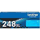 Toner original Brother TN-248XLC, jusqu'à 2300 pages A4, cyan