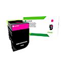 Toner original Lexmark 802HE, pack individuel, magenta