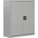 TOP FIX- rek, 780 mm hoog, 6 legborden, 42 magazijnbakken, met deuren