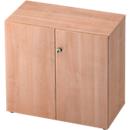 TOPAS LINE archiefkast, 2 dossierhoogtes, afsluitbare deuren, notendecor/noten decor