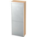 TOPAS LINE roller shutter cabinet, vertical, 6 file heights, maple decor