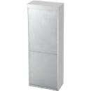 TOPAS LINE roller shutter cabinet, vertical, 6 file heights, white