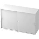 TOPAS LINE schuifdeurkast, 2 OH, wit/wit