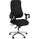 Topstar Bürostuhl SITNESS 55, Punktsynchronmechanik, mit Armlehnen, 3D-Body-Balance-Tec®, schwarz