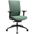 Topstar Bürostuhl Sitness AirWork G, Sandwich-Polsterung, 3D-Flachsitz, Synchronmechanik, höhenverstellbare Lordosenstütze, AGR-zertifiziert, mint grün