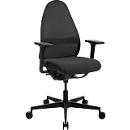 Topstar bureaustoel Soft Sitness Art, auto-synchroon mechanisme, met armleuningen, netrugleuning, speciale voorgevormde zitting, zwart