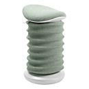 Topstar SITNESS 4D kruk, ergonomisch, actief zitten, gestoffeerde zadelzitting, in hoogte verstelbaar, 360° draaibaar, draaggreep, papyrus wit/groen