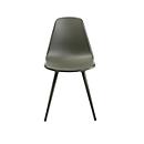 Topstar® T 2020 kuipstoel, 4-poot, desinfectiebestendig, zonder armleuningen, grijs/grijs