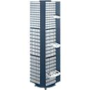 Torre rotativa para armários em aço, ø 680 x 1760 mm