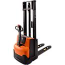 Transpalette électrique avec timon SWE 100 Staxio, hauteur de levage 2700 mm