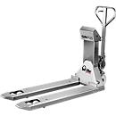 Transpalette peseur GS/P 25 INOX, capacité 2000 kg, sans imprimante thermique