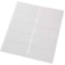 transparent sleeve, self-adhesive, binder spine wide, 100 pieces