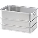 Transport box, stackable, non-perforated, 55 l