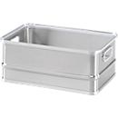 Transport box, stackable, unperforated, 36 l