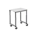 Transport trolley with ESD table TRESTON SAP, 500 x 700 mm