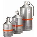 Transportblik, roestvrij staal 1.4301, 1 l, Ø 110 x H 235 mm, schroefstop met flexibele as