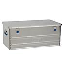 Transportbox Alutec COMFORT 140, Aluminium, 140 l, L 900 x B 492 x H 367 mm, stabiler Deckel