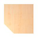 Trapeziumblad TOPAS LINE, esdoorn/zilver
