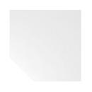 Trapezoidal panel TOPAS LINE, white/graphite grey