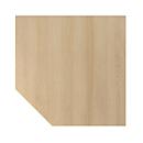 Trapezplatte TOPAS LINE, Eiche/graphit
