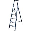 Trapladder, geanodiseerd, 5 treden