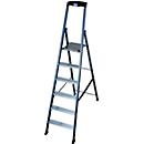Trapladder, geanodiseerd, 6 treden