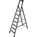 Trapladder, geanodiseerd, 7 treden