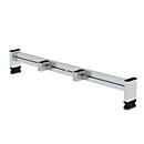 Traverse d'équipement ultérieur Munk, sabot d'échelle nivello®, matériel de fixation inclus, L 0,93 m, hauteur des montants 58 mm