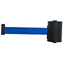 Trekband-muurcassette, schroefbevestiging, 10 m lang, draaibaar, blauw